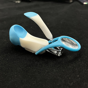 Factory Direct Sales Ultra-Clear Baby Magnifying Glass Nail Clippers Baby Nail Clippers Anti-Pinch Nail Clippers Newborn Nail Clippers