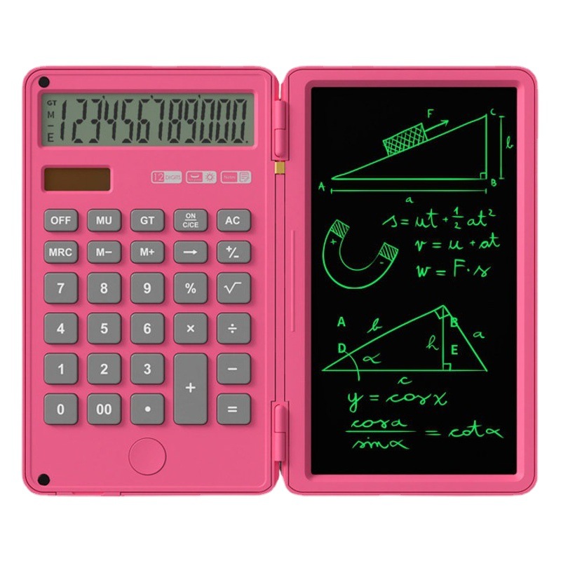 Calculadora científica, tableta de escritura, mini computadora multifunción para oficina, exámenes, contabilidad y aprendizaje.
