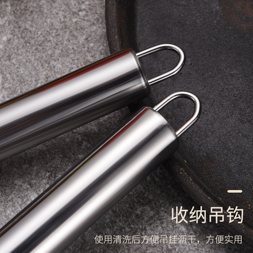 Stainless steel ice shovel cleaning shovel refrigerator defrost shovel range hood shovel kitchen pot shell cleaning and decontamination tool