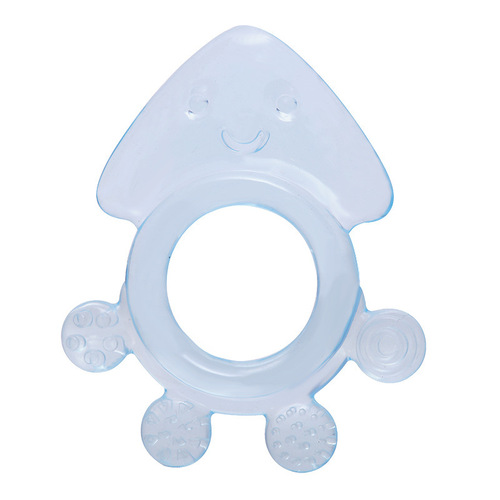 Cartoon Series Silicone Teether for Babies, Silicone Molar Teether, Turtle and Octopus Animal Silicone Teething Toy