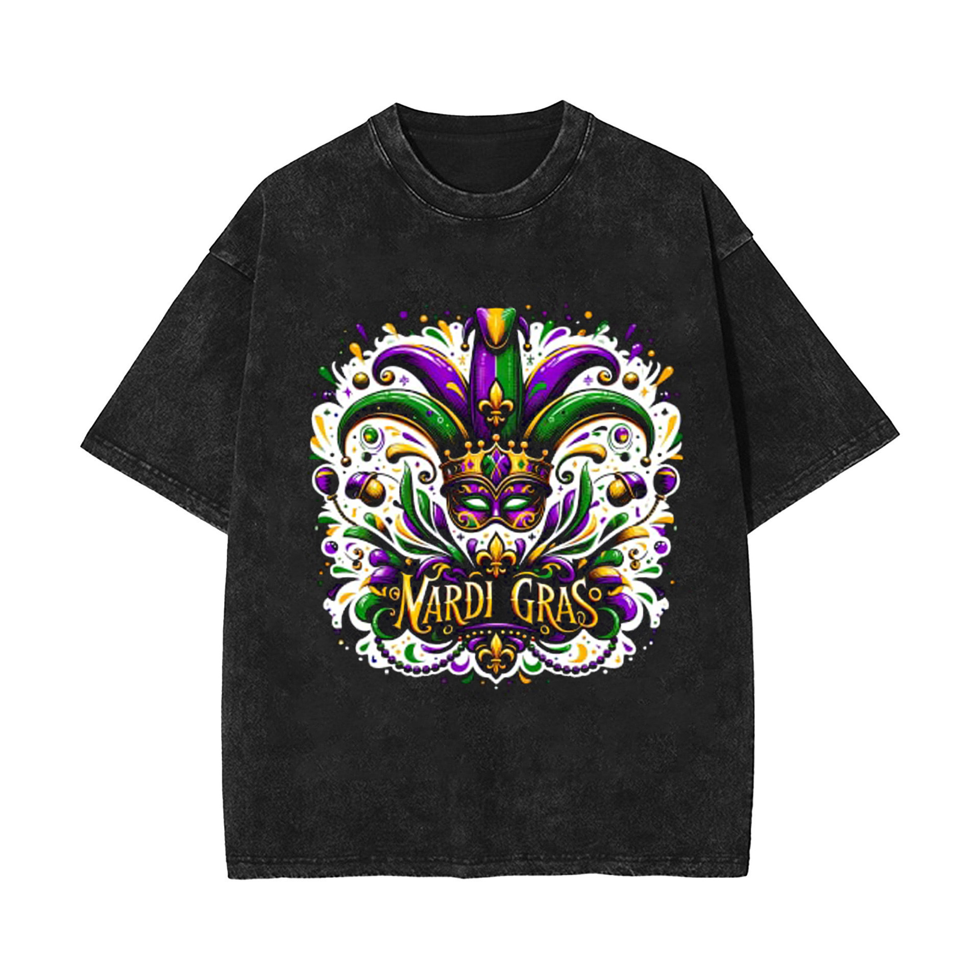 New MARDI GRAS Carnival European and American Washing Old Retro…