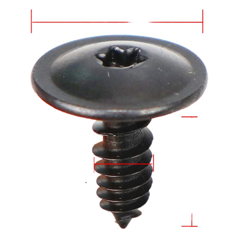 Applicable to Volkswagen B5 Audi Q5 car self-tapping screw N90974701 inner flower Fender self-tapping screw M5 * 16