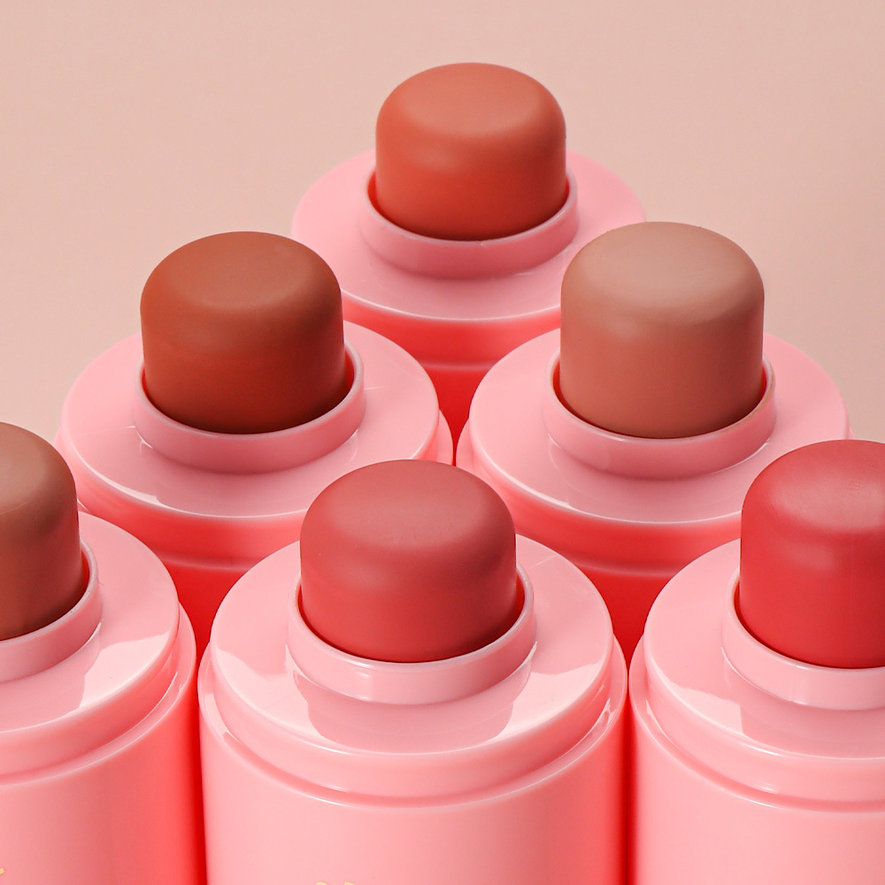 Barra de Rubor para Labios y Mejillas Efecto Mate para Labios y Rostro