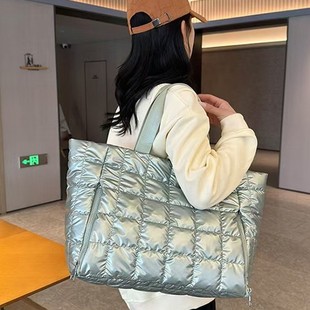 Cross-Border Yoga Fitness Bag Women's Bag Dry and Wet Separation down Jacket Bag Portable Shoulder Travel Luggage Bag Breathable and Waterproof