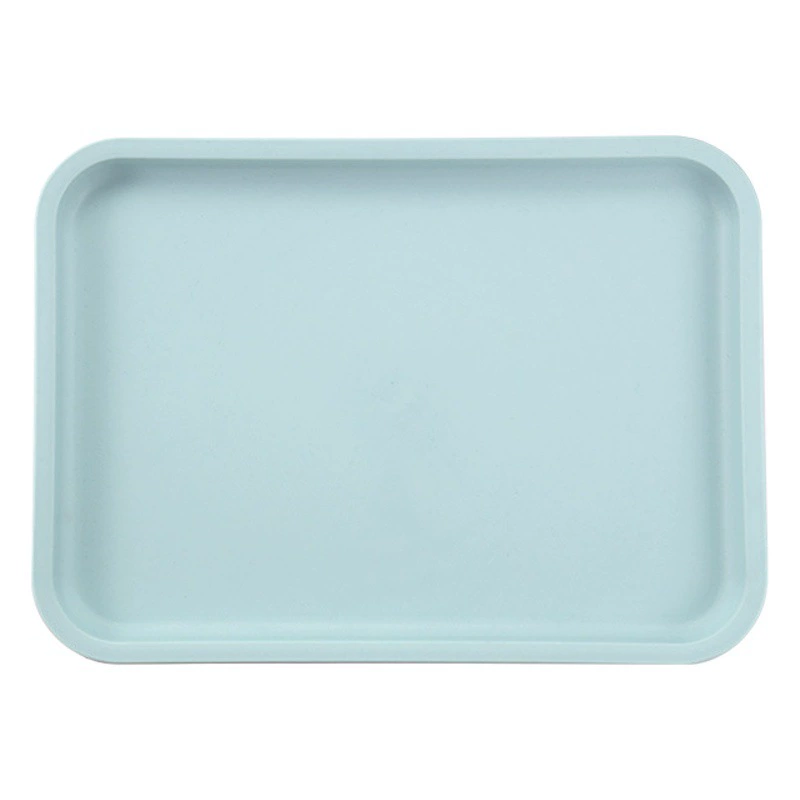 Пластиковый прямоугольный поднос в скандинавском стиле для чая, подходит для гостиной, барбекю, кофейни, ресторана, детского сада, простая посуда в скандинавском стиле для домашнего использования.