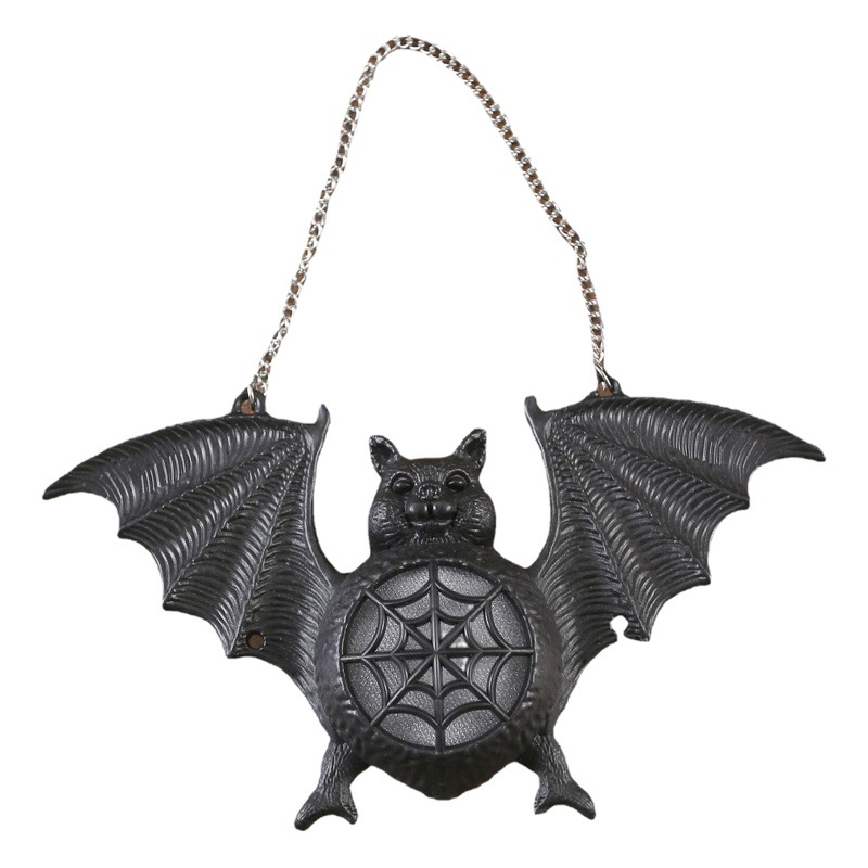 Halloween nuevo luminoso Batwing luz colorido gradiente colgante decoración fantasma Festival Decoración Accesorios muñeca murciélago colgante Luz