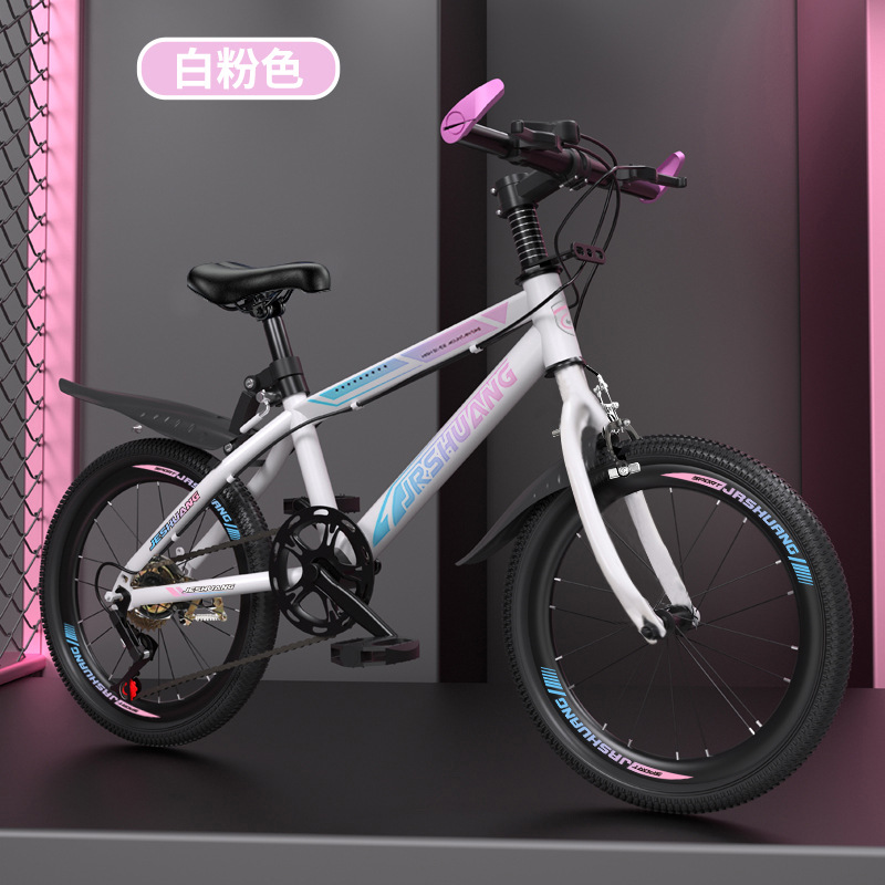 Bicicleta de montaña adolescente niño niña bicicleta amortiguador de freno de goma de cambio de velocidad ligera montar freno sensible image 14