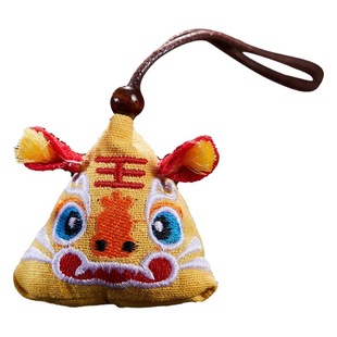 Dragon Boat Festival Decorations Blessing Sachet Balm Mugwormwood Little Tiger Sachet Sachet Bag Zongzi Pendant Gifts Gifts