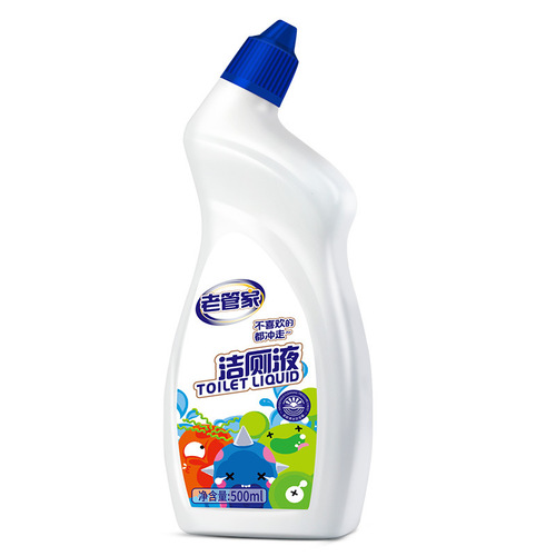 Lao Guanjia Toilet Cleaning Liquid Toilet Deodorizing and Odor Removing Toilet Cleaner Descaling Toilet Cleaning Spirit Fragrance 500ml