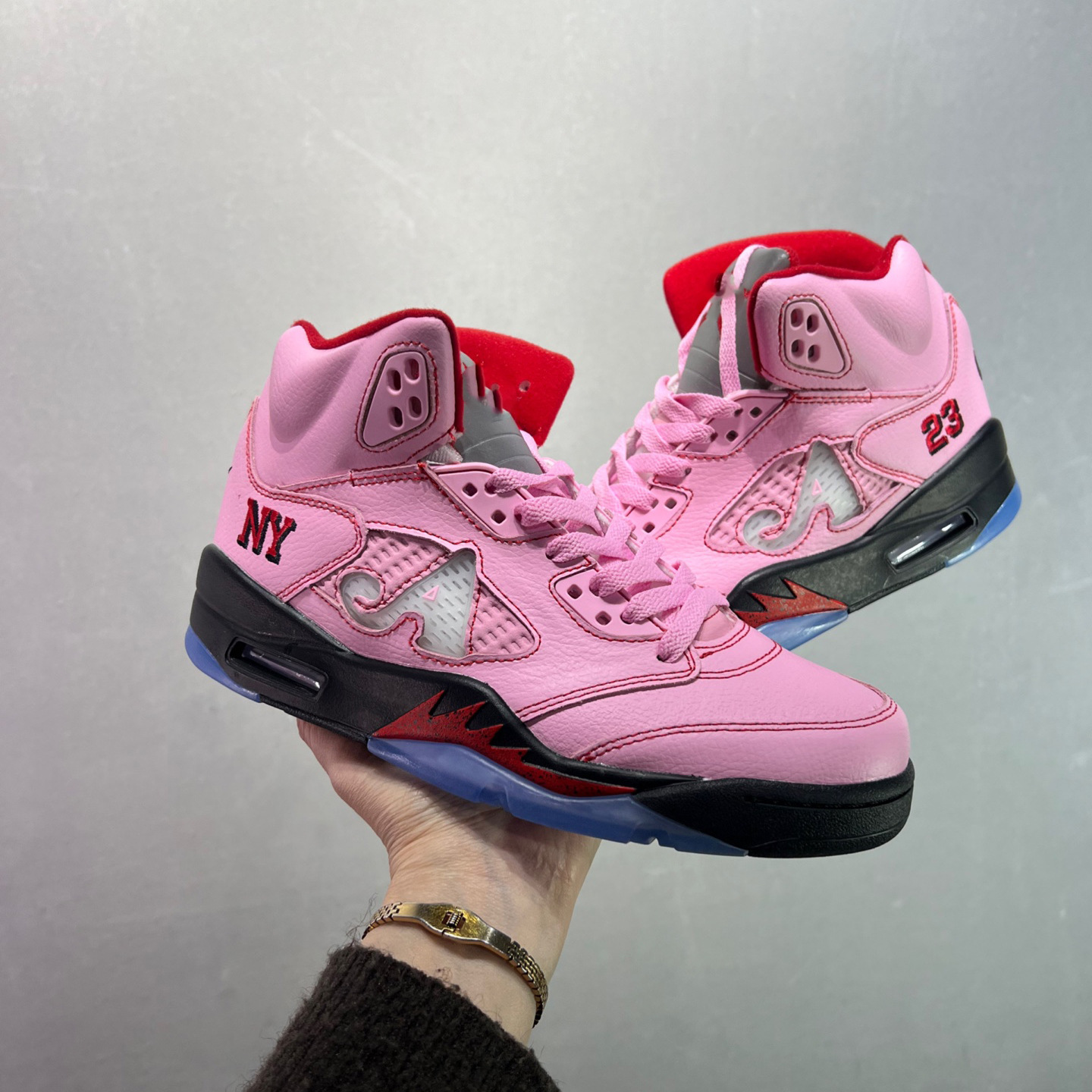Zapatos de baloncesto de alta calidad AJ5 Jiao Wu Zhixiu Zapatos deportivos de amortiguación de arce verde oliva zapatos casuales de pareja
