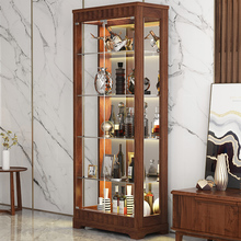白酒展示架酒柜中式客厅展示架玻璃展示柜现代简约家用酒庄置物