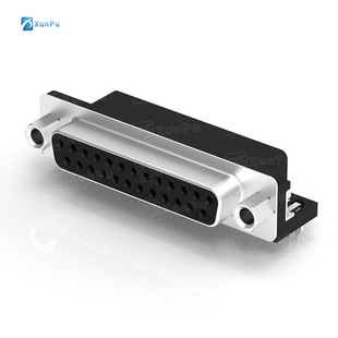 XunPu D-SUB-DR-25PCM-BB ����ĸ�^����ʽDB25��ᘲ��i 90�ȏ��_