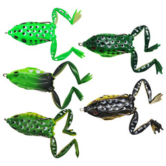 Factory Wholesale Lure Long-Legged Frog Soft-Legged No Modification Blackfish Special Killer Black King Fish Bait