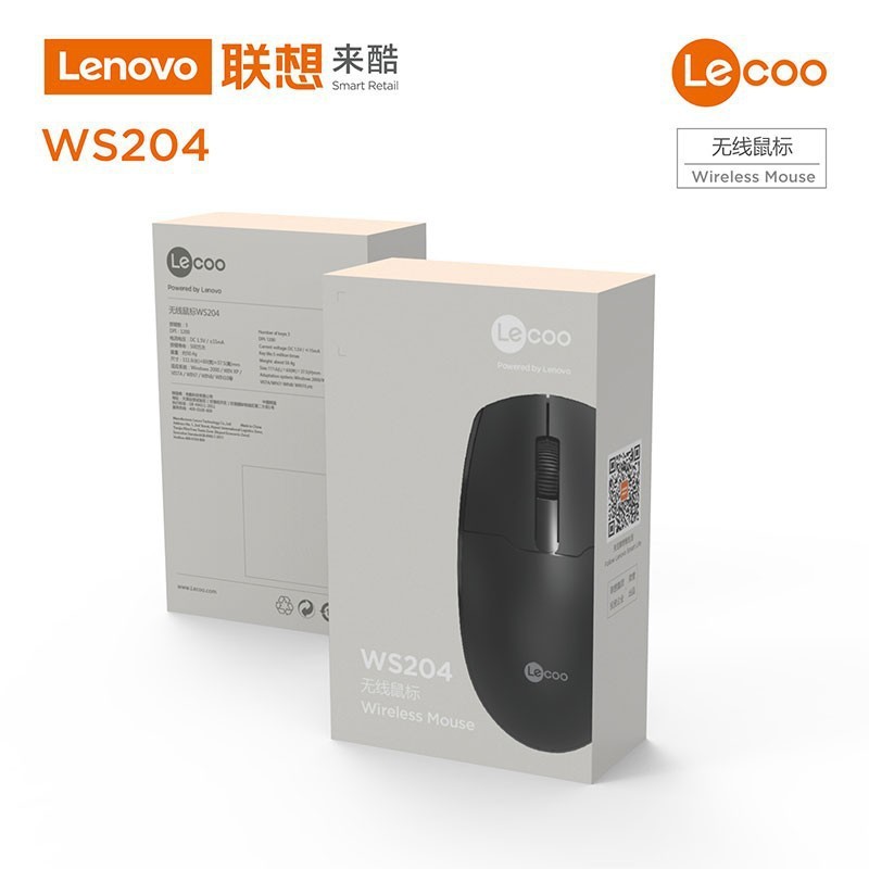 来酷ws 204 2.4G無線マウスノートパソコンデスクトップパソコンビジネスオフィス家庭用省電力亜馬|undefined