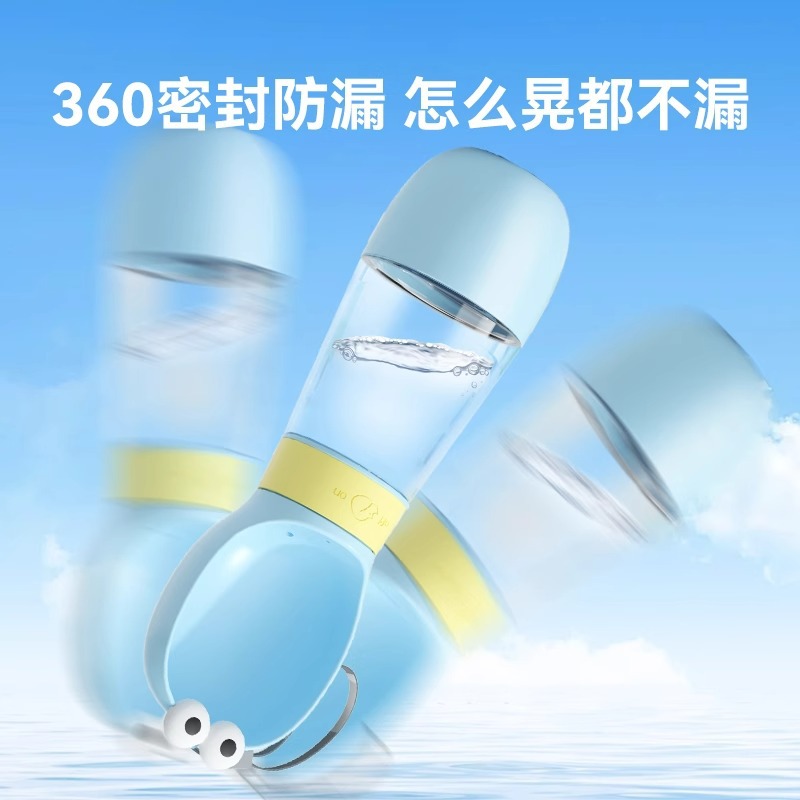 Perro de dibujos animados resistente a quemaduras resistente a altas temperaturas fuera de la olla de agua pequeña y mediana taza de acompañamiento para perros gatos taza de agua para mascotas