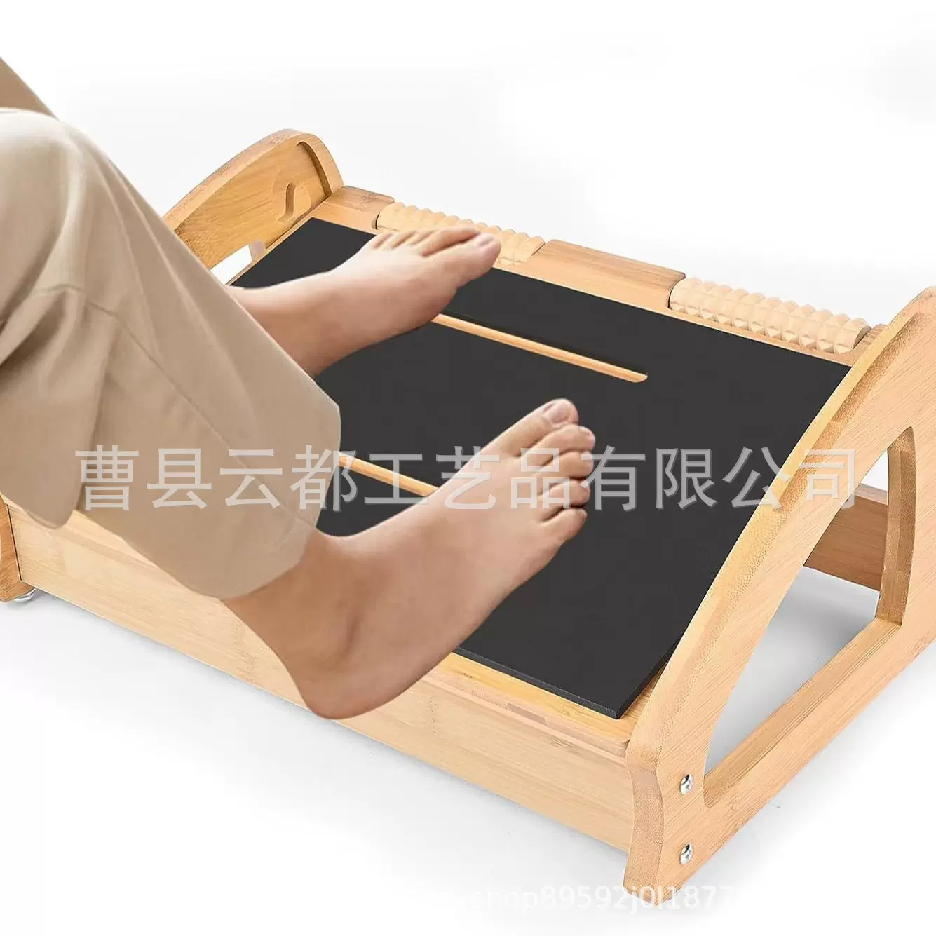 创意木制增高凳办公桌下实木脚踏凳垫脚凳电脑桌脚踏板实木搁脚凳