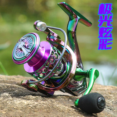 飛鷺のまぶしい色の金属の紡績の車輪の海の竿の遠投の漁船のアンカーの魚の輪の漁船の魚の輪の漁具の卸売り