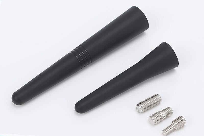 Manufacturer wholesale universal short antenna 3 6.5 9CM 2.5 3.5 7inch with 3 screws for car antenna