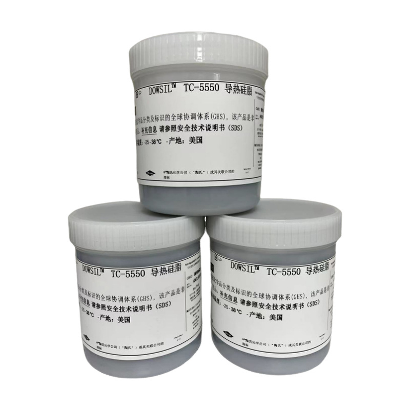 现货dowsil陶熙道康宁TC-5550散热膏导热材料高系数硅脂