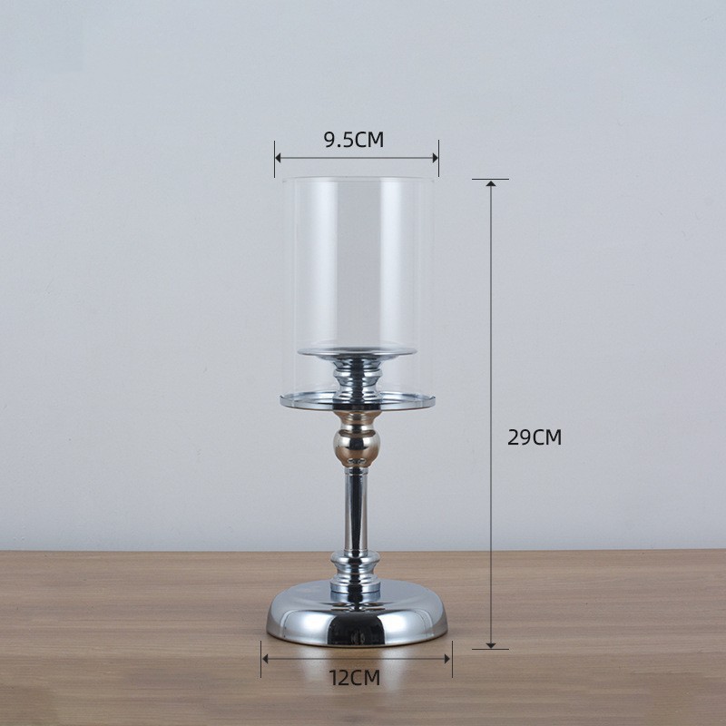 Vintage cena vela vela candelabro estilo europeo casero nórdico decoración lujosa mesa de comedor candelabro retro