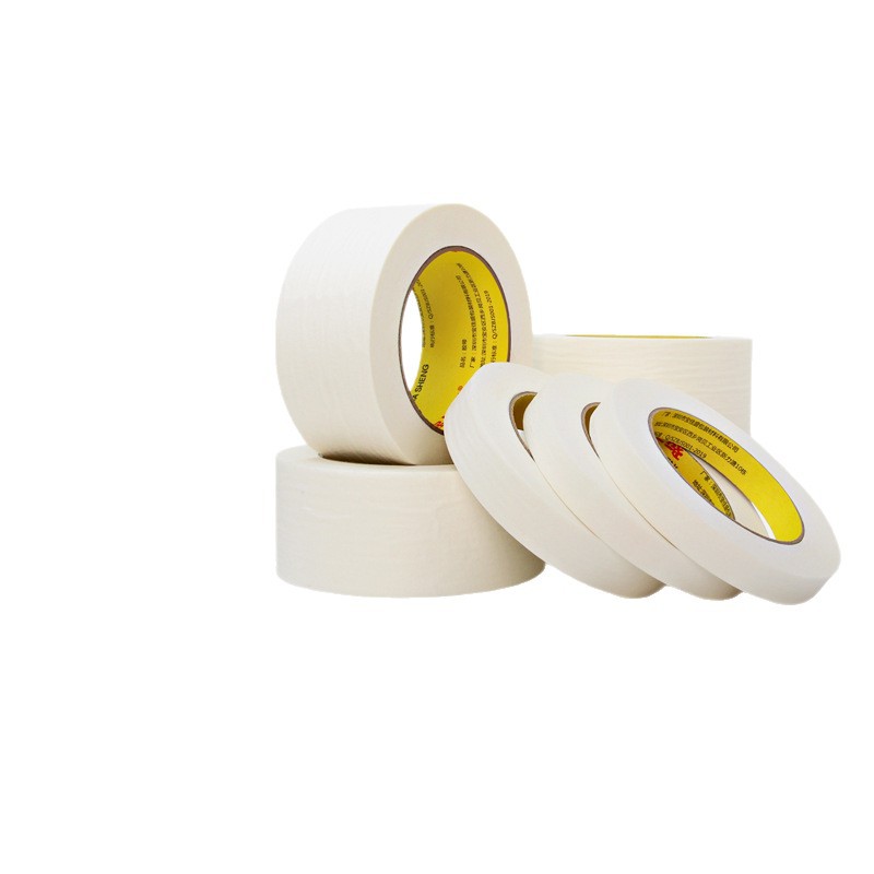 Wholesale of white medium high viscosity textured paper tape, wrinkled paper covering, decoration, p