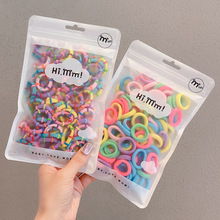 彩色发圈扎头发橡皮筋森系头绳网红ins绑发带女发绳简约皮套韩国