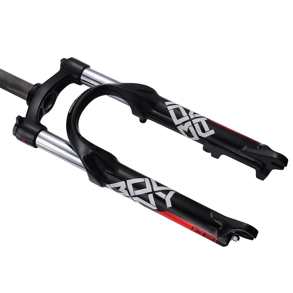 BOLANY tenedor delantero del coche plegable de 20 pulgadas de aleación de aluminio tenedor mecánico versión de freno de disco del coche para niños amortiguador tenedor delantero accesorios de bicicleta