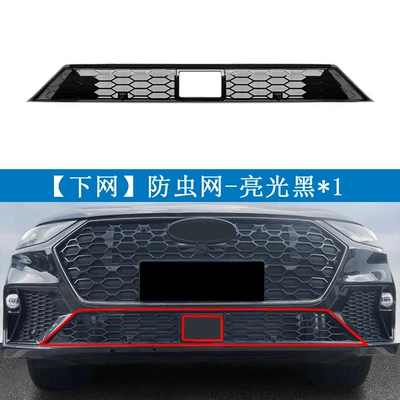 Water Tank Protective Net, Clip-On – Automobile anti-insect net - 25-26-arrizo-8pro-20t-glossy-black-lower-net1