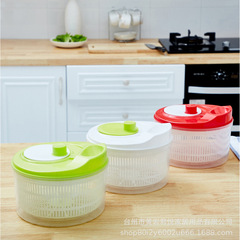Walmart Factory Inspection Vegetable Dehydrator Spinner Household Kitchen Gadgets Large Capacity Salad Draining Basket Wholesale