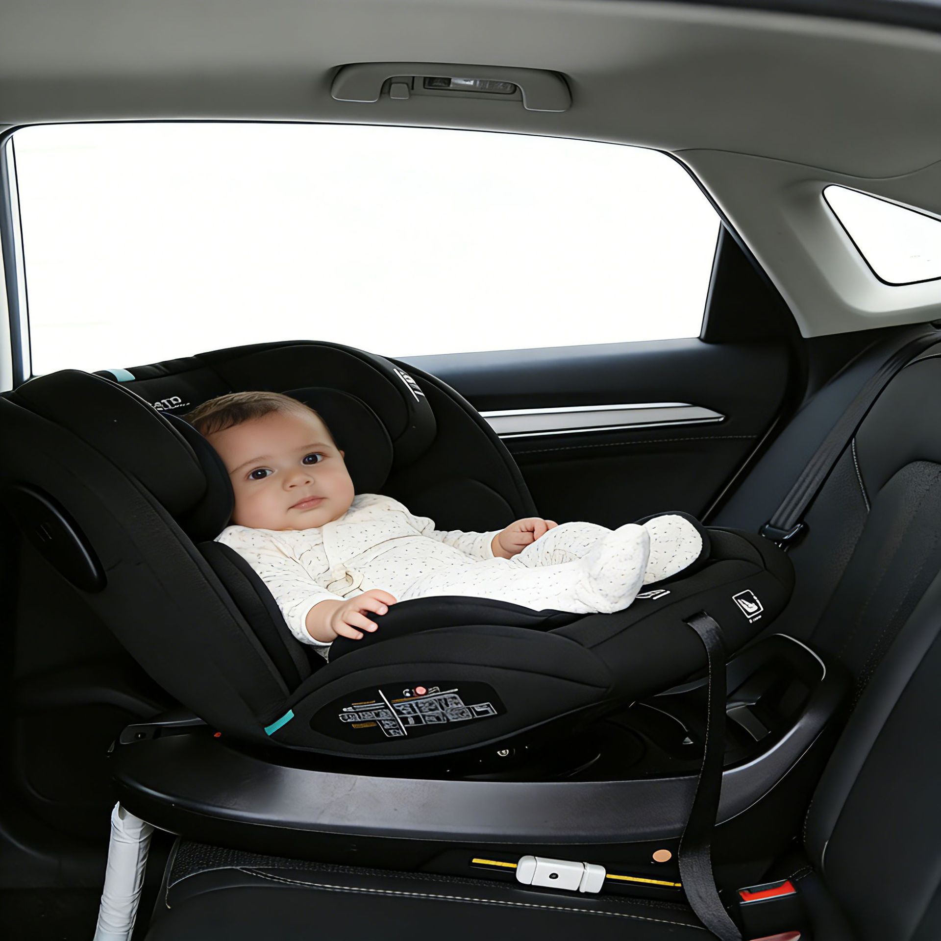 Trendybaby Car Child Safety Seat 0-12 Years Old Newborn Baby Car Seat