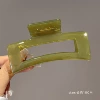 Квадратный, желейный зелёный
