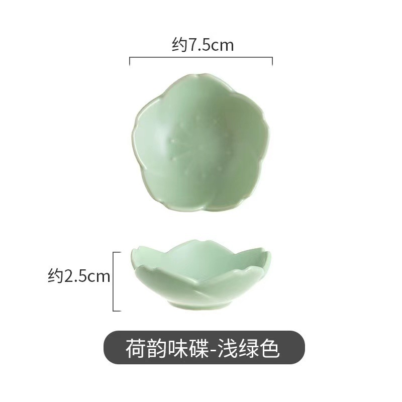 Tazón de postre de flores en línea celebridad estilo ins tazón de helado de alta apariencia creativa cerámica hogar tazón de yogur hogar plato de fruta