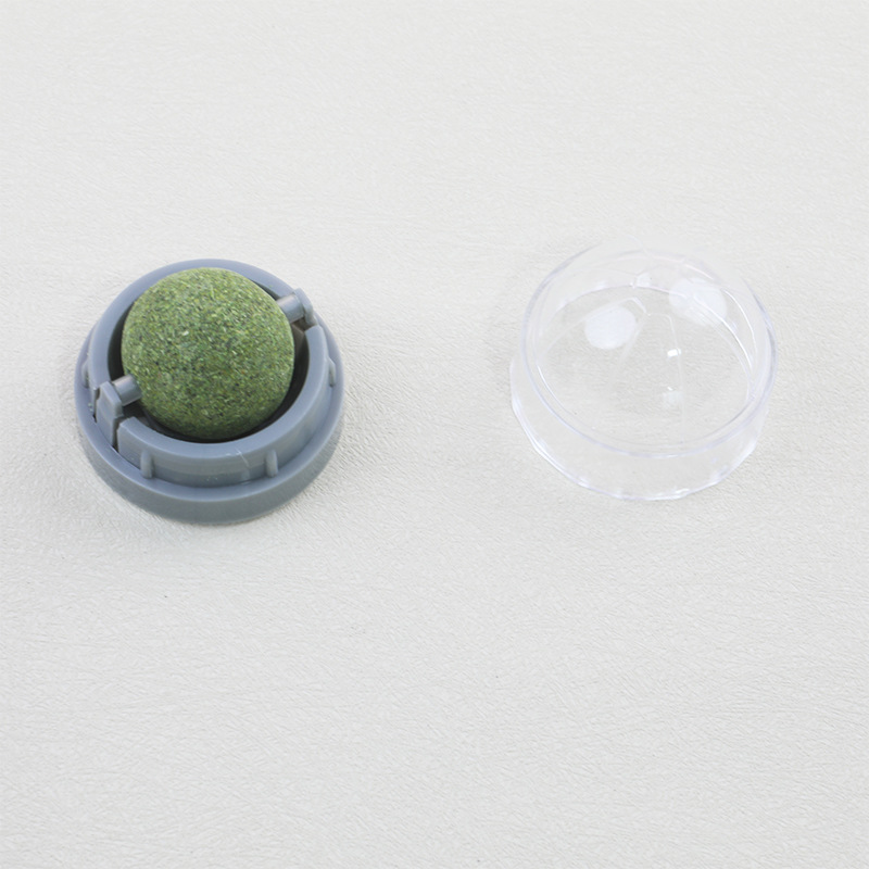 회색 회전 민트 볼