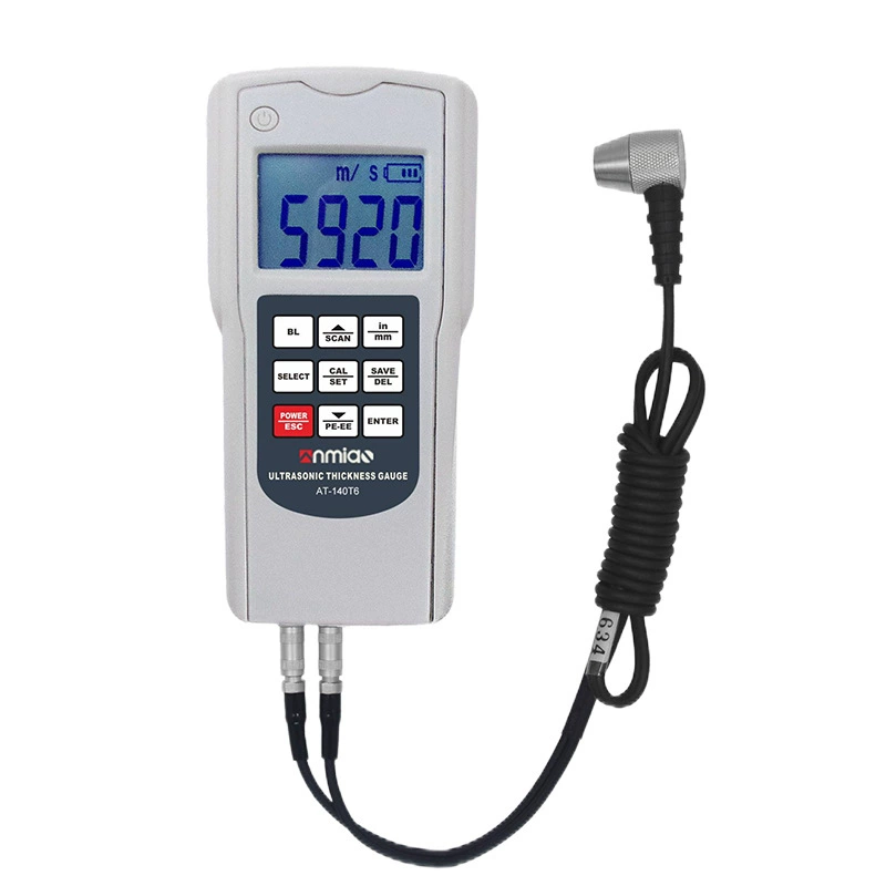 Ручной ультразвуковой толщиномер AT-140T6 Точность 0,1 Подходит для красочных покрытий