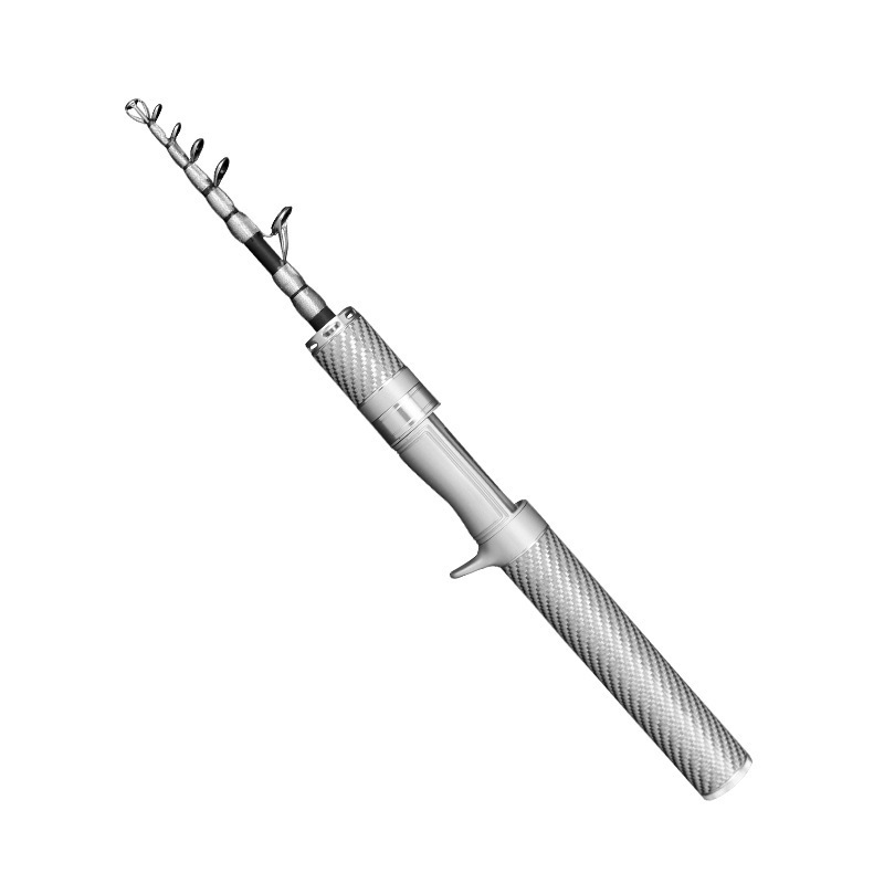 Ti-aleación telescópico sil silver pul handle