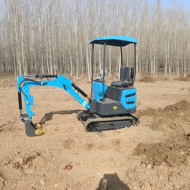 出口欧美HT15履带挖掘机 果园挖沟回填挖土机迷你小挖掘机HIGHTOP