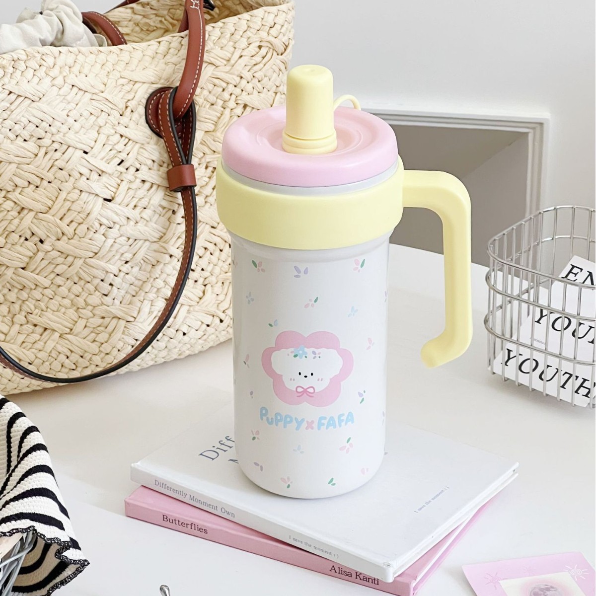◑ Cachorro floral-1000ML ◑