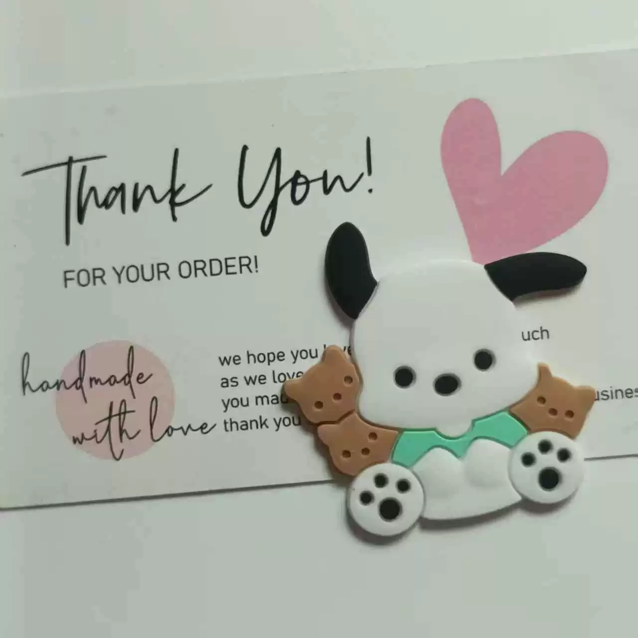 Чехол для телефона с мультяшным принтом Sanrio, кремовый клей, мягкий ПВХ, аксессуары для ручной работы, коробка для хранения заколок, шляпа