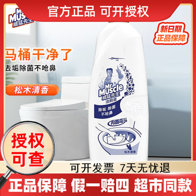 威猛先生洁厕液500g松木清香洁厕剂厕所清洁剂马桶坐便除垢洁厕灵|ms