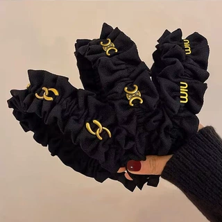 韩版气质新款褶皱宽边发箍级感小香风头箍外出颅顶压发头饰女ins