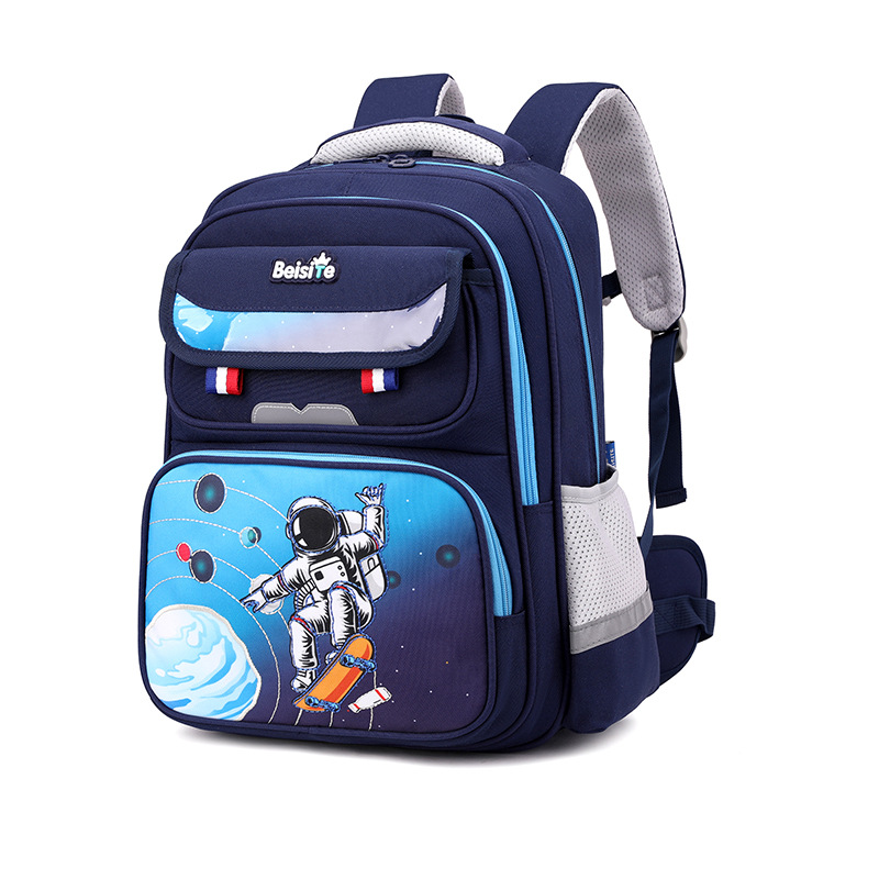 Mochilas escolares para estudiantes de primaria de primer a tercer a sexto grado, niños, impermeables, reducción de carga, protección de la columna, mochila, niñas de 6 a 12 años