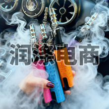 跨境新款阿尔法赫烟嘴304不锈钢烟嘴骷髅蝴蝶恶魔图案烟具现货