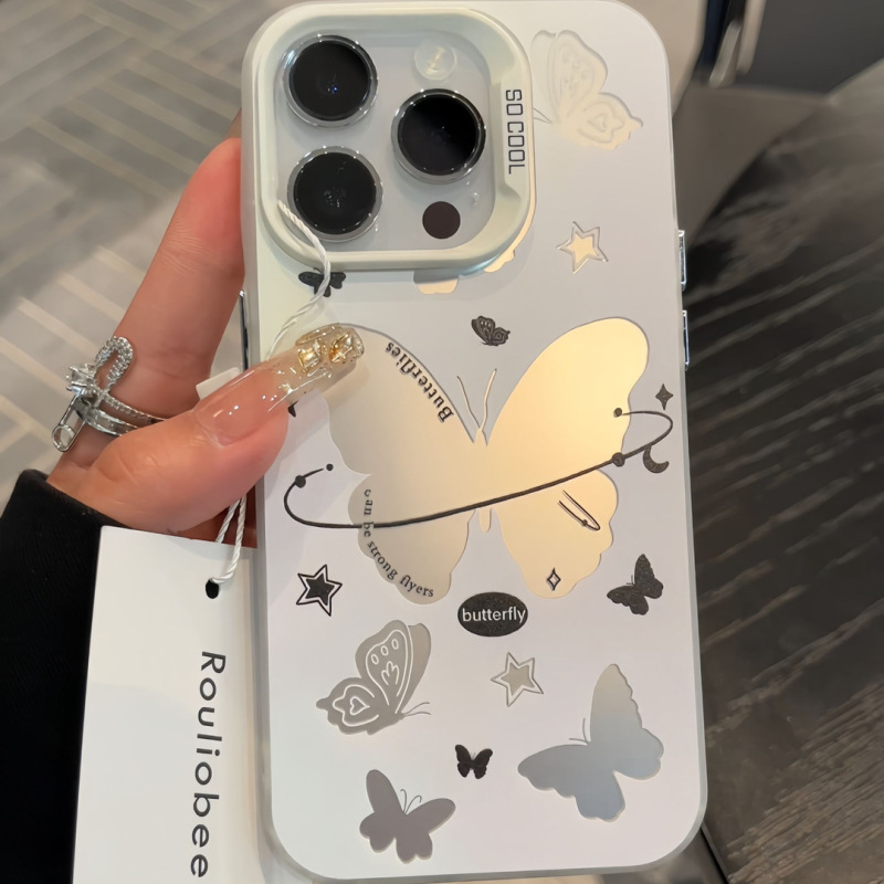 Gradient Butterfly Wallet Case Suitable for Iphone18/17Pro Apple 14/13/12 Phone Cases Se Apple Xr/Xsm Gradient Butterfly Wallet Case Suitable for Iphone18/17Pro Apple 14/13/12 Phone Cases Se Apple Xr/Xsm
