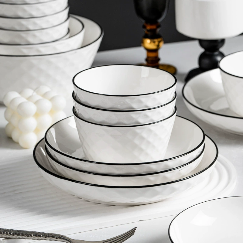 Diamond ceramic chopsticks, tableware, set, DIY