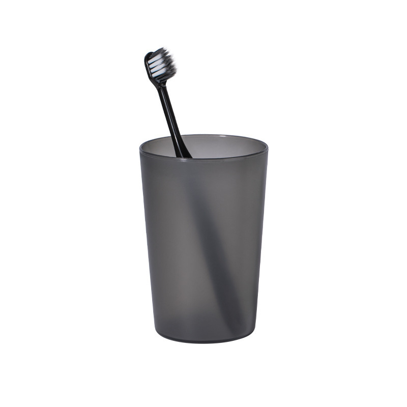 シンプルな歯ブラシカップ洗面カップ家庭用歯ブラシカップカップルカップフロストプラスチックうがいカップ|undefined