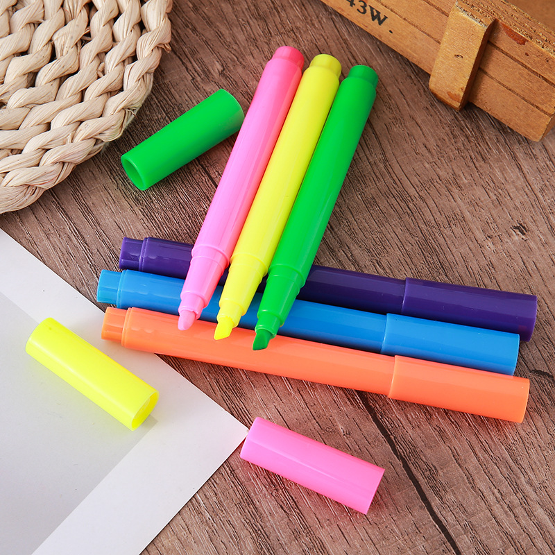 Retro color macarón de alta capacidad estudiantes marcadores de color marcadores de clase marcadores de color mayoristas