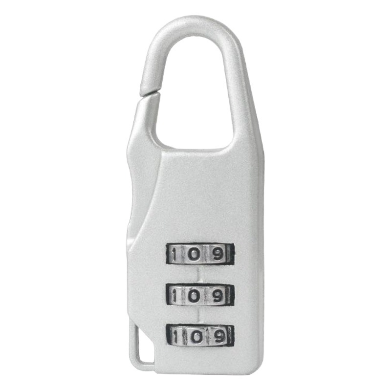 Cross-Border Spot Zinc Alloy Password Lock Padlock Luggage Anti-Theft Lock Backpack Padlock School Bag Pencil Case Stationery Mini Lock