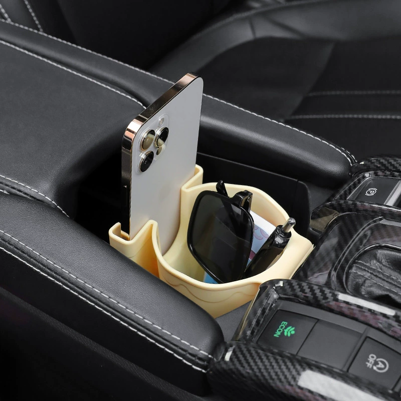 Ящик для хранения на выходе воздуха автомобиля, автомобильный ящик для хранения и хранения, многофункциональный подстаканник для воды, держатель для мобильного телефона, универсальный стиль