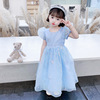 Small princess costume, white evening dress, 2023 collection, halloween