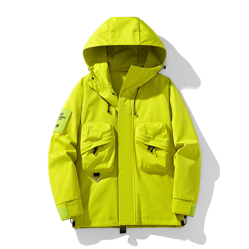 Spring and Autumn Couple's Outdoor Soft Shell Warm Charge Windbreaker Workwear Hooded Large Pocket Windproof Jacket for Men and Women Spring and Autumn Couple's Outdoor Soft Shell Warm Charge Windbreaker Workwear Hooded Large Pocket Windproof Jacket for Men and Women